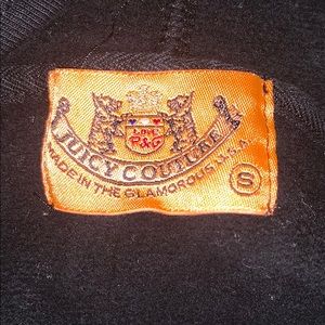Juicy Couture Zip Up Hoodie Size S